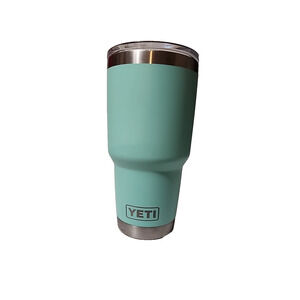 YETI Rambler 30oz Tumbler Missing Slider on Lid Camp Aqua